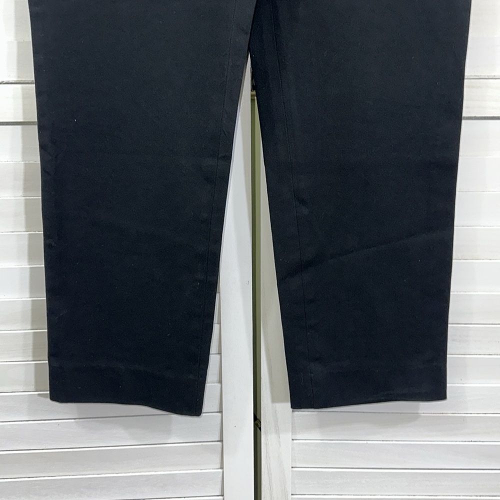 Lauren Ralph Lauren Pants Size 10 Black Stretch NWOT - Picture 8 of 9
